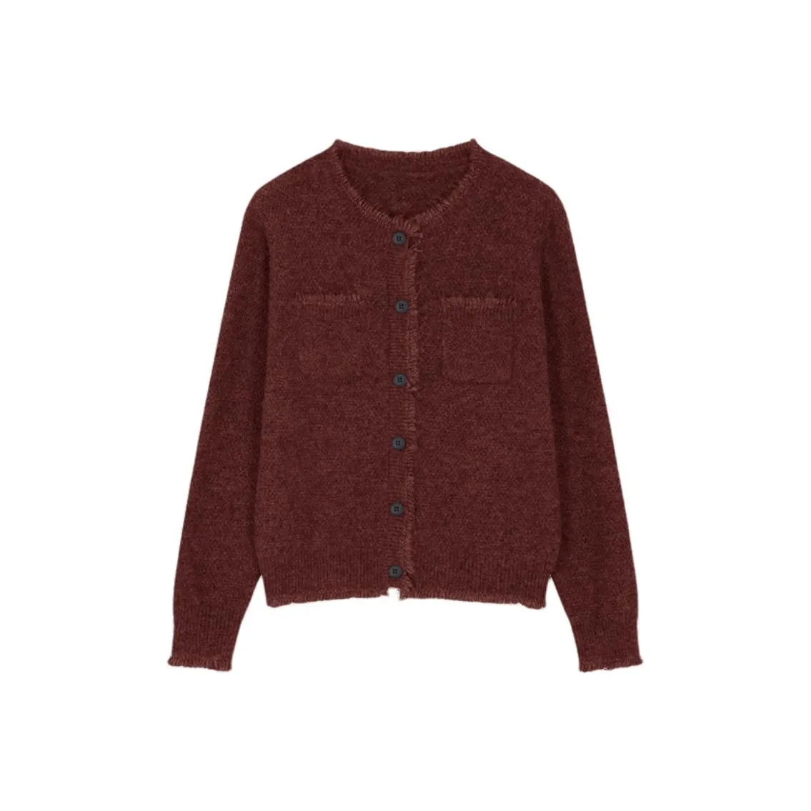 Mo Han Yi Mei Трикотаж Женский Бордовый