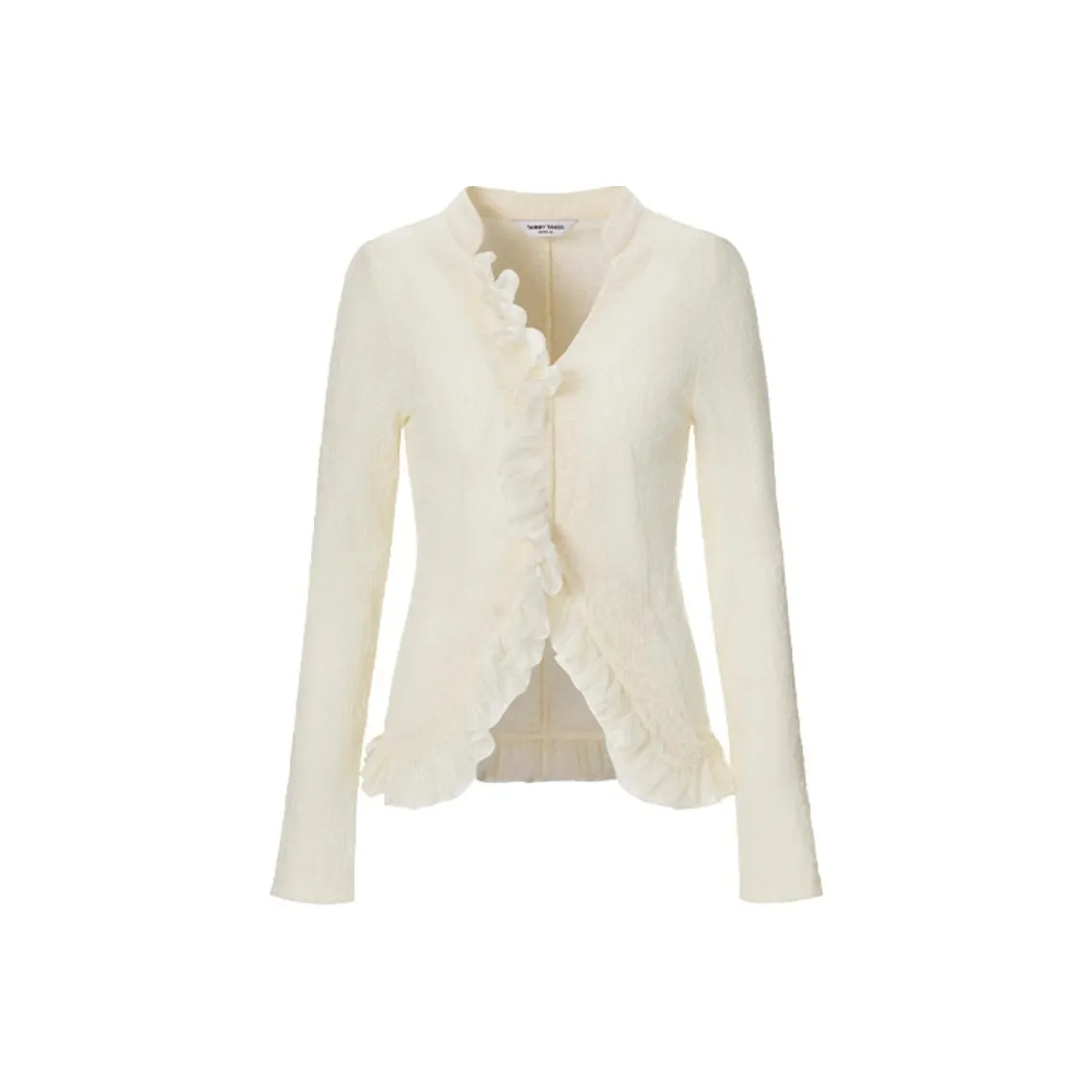 TAMMY TANGS Шифон Рубашка Женская Абрикос