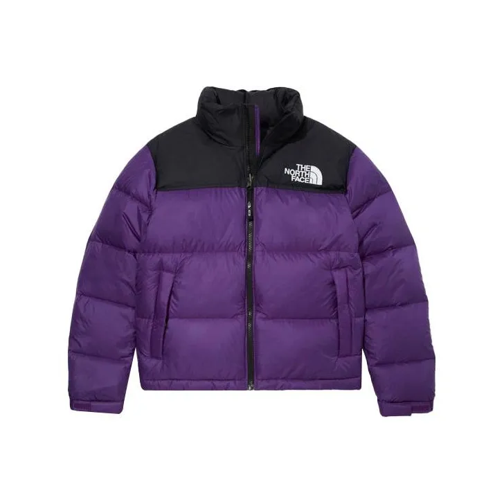 adidas originals t shirt dress multicolor W'S 1996 Retro Nuptse Jacket Purple Korea Version