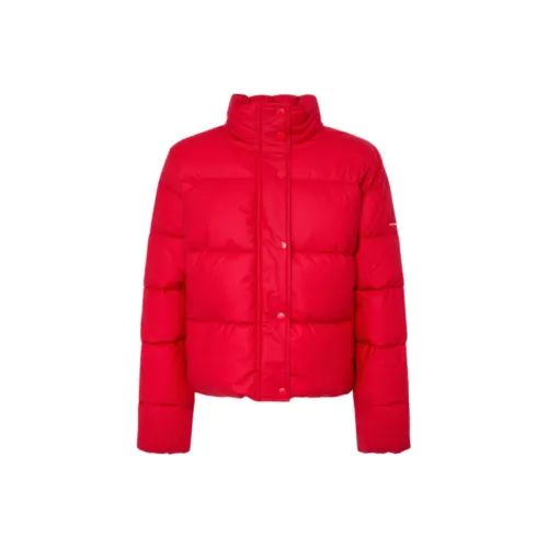 Pepe Jeans Женские Куртки Красного Цвета