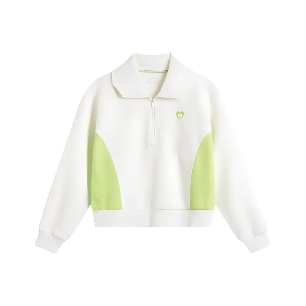 Подкладка Sports Trend Series Толстовка Женская Айвори ACID Зеленый