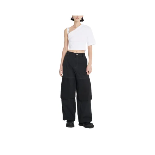 DION LEE Сливочный/Слоновая кость Женские Т-рубашки