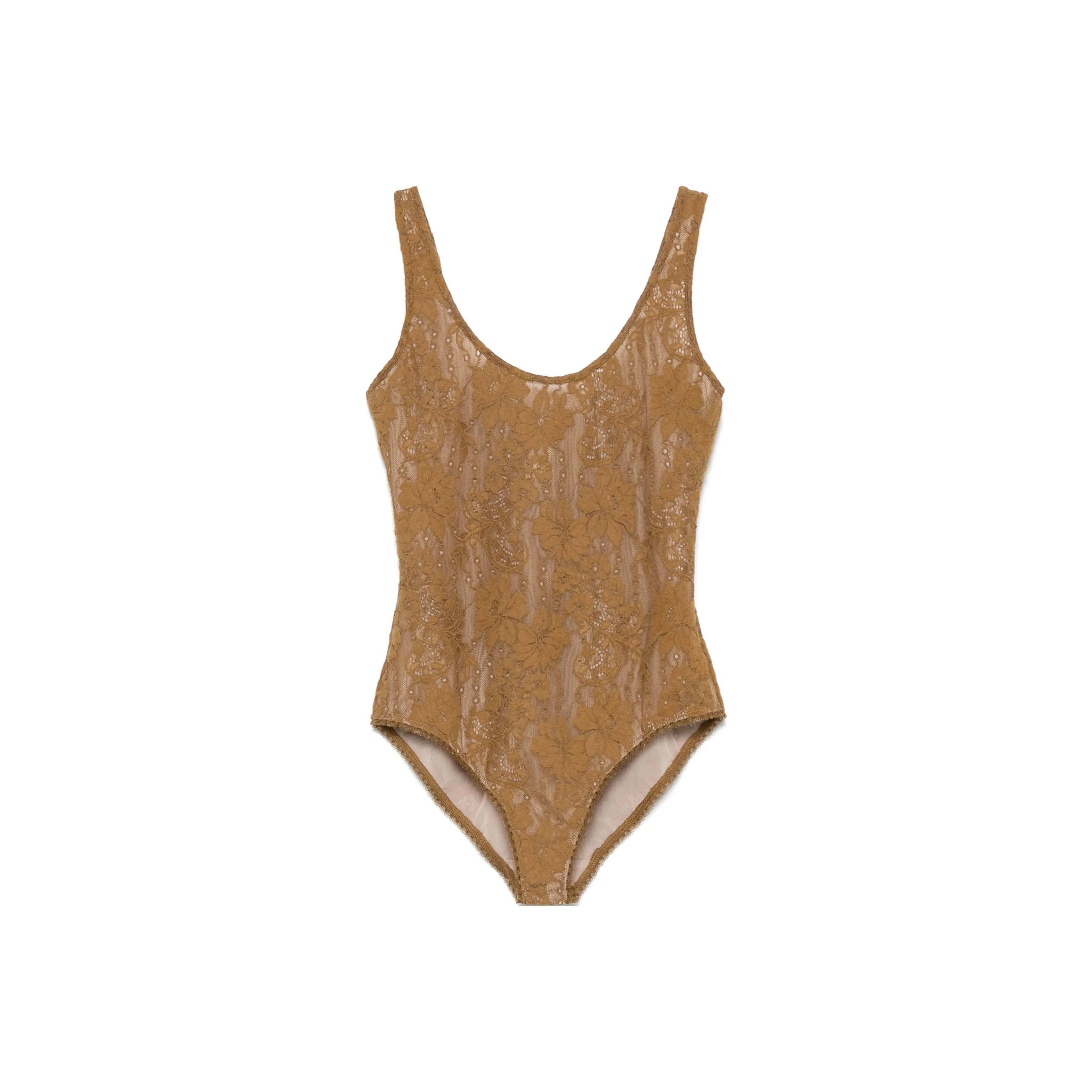 Zimmermann Lace Scoop Bodysuit