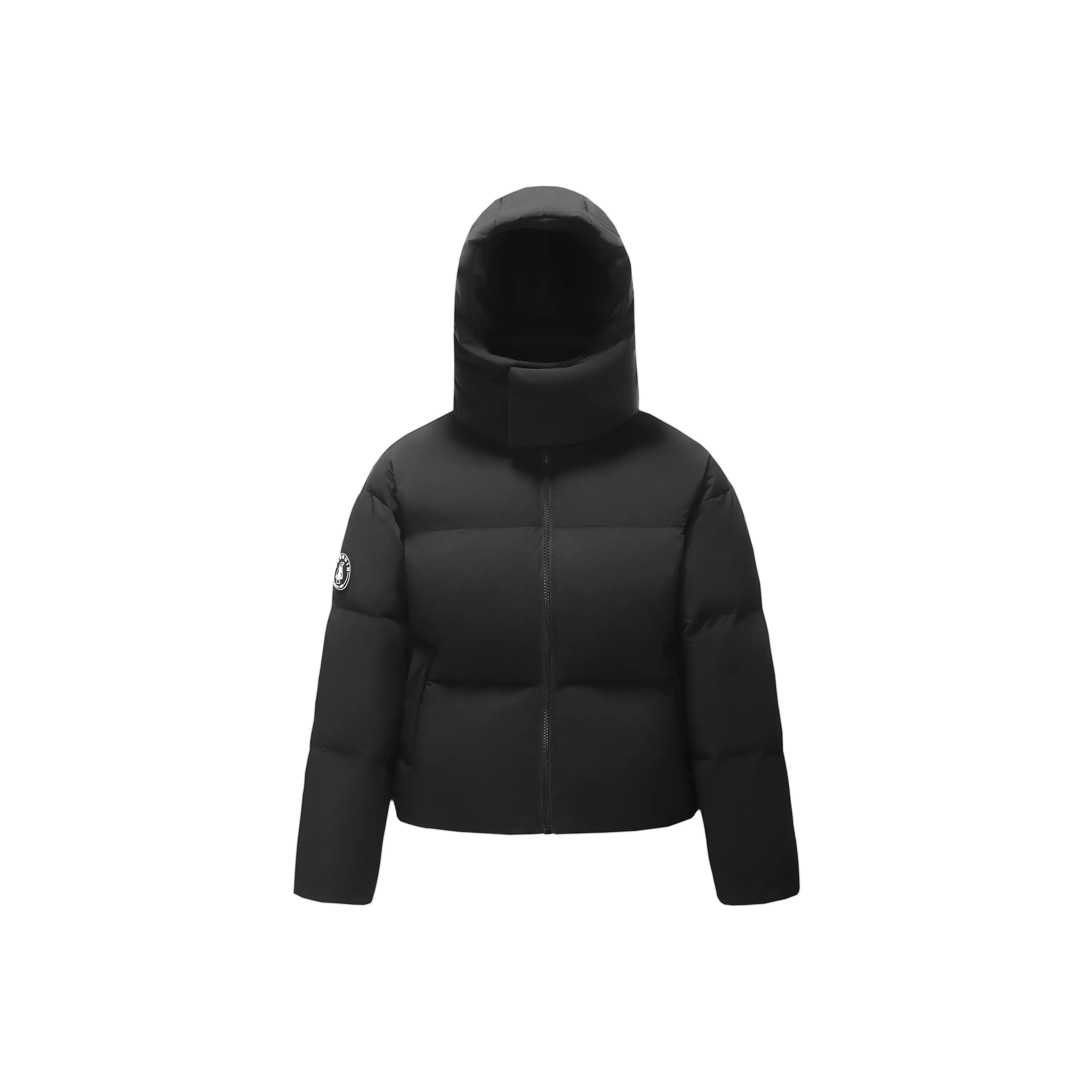 QIE Windproof Water Repellent Outdoor Insulated Lining Anti Pilling Detachable Hats & Caps Down Jacket Women's