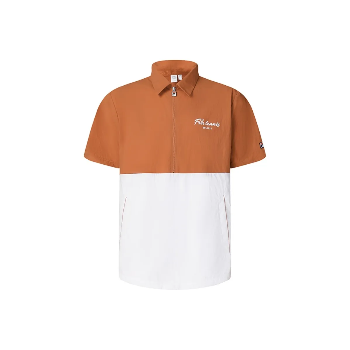 FILA Athletics Tennis Shirts Men Pineapple Brown