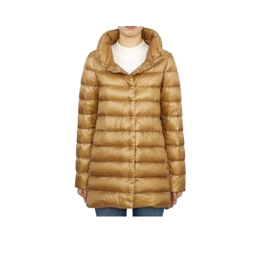 HERNO Down Jackets Women's Camel