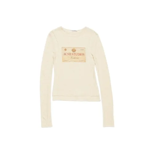 ACNE STUDIOS Бежевые Женские Рубашки T
