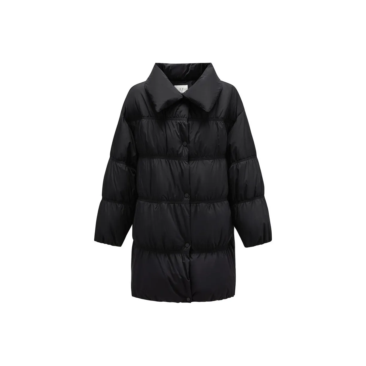 JZ. ANNAKRO Down Jackets Women's Plain Black