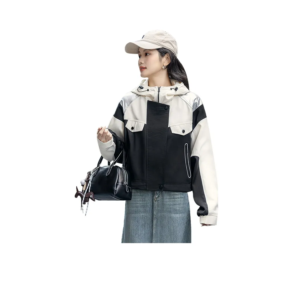 Cypress House Jackets & Coats Women's Black White