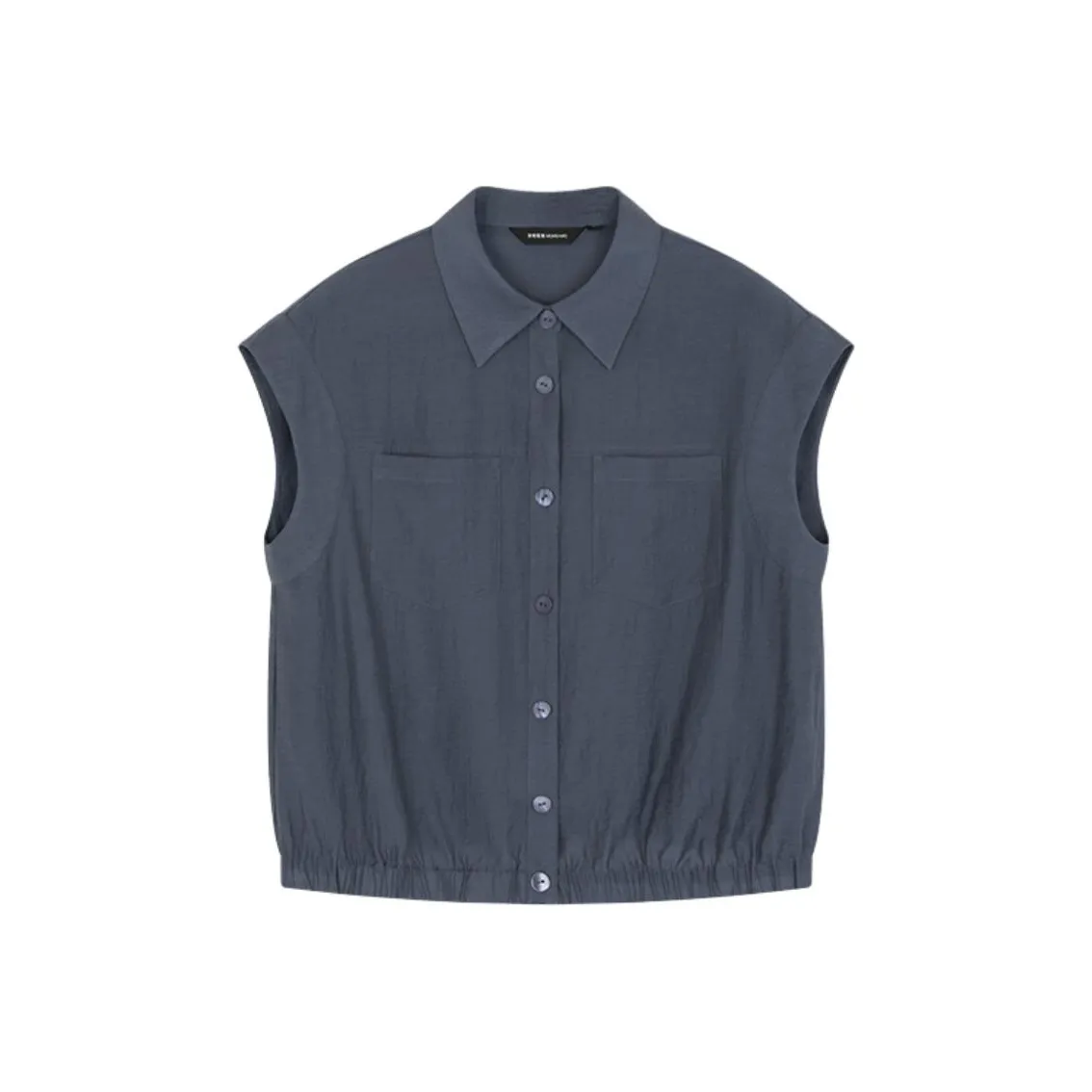 Mo Han Yi Mei Shirt Women's Blue Gray