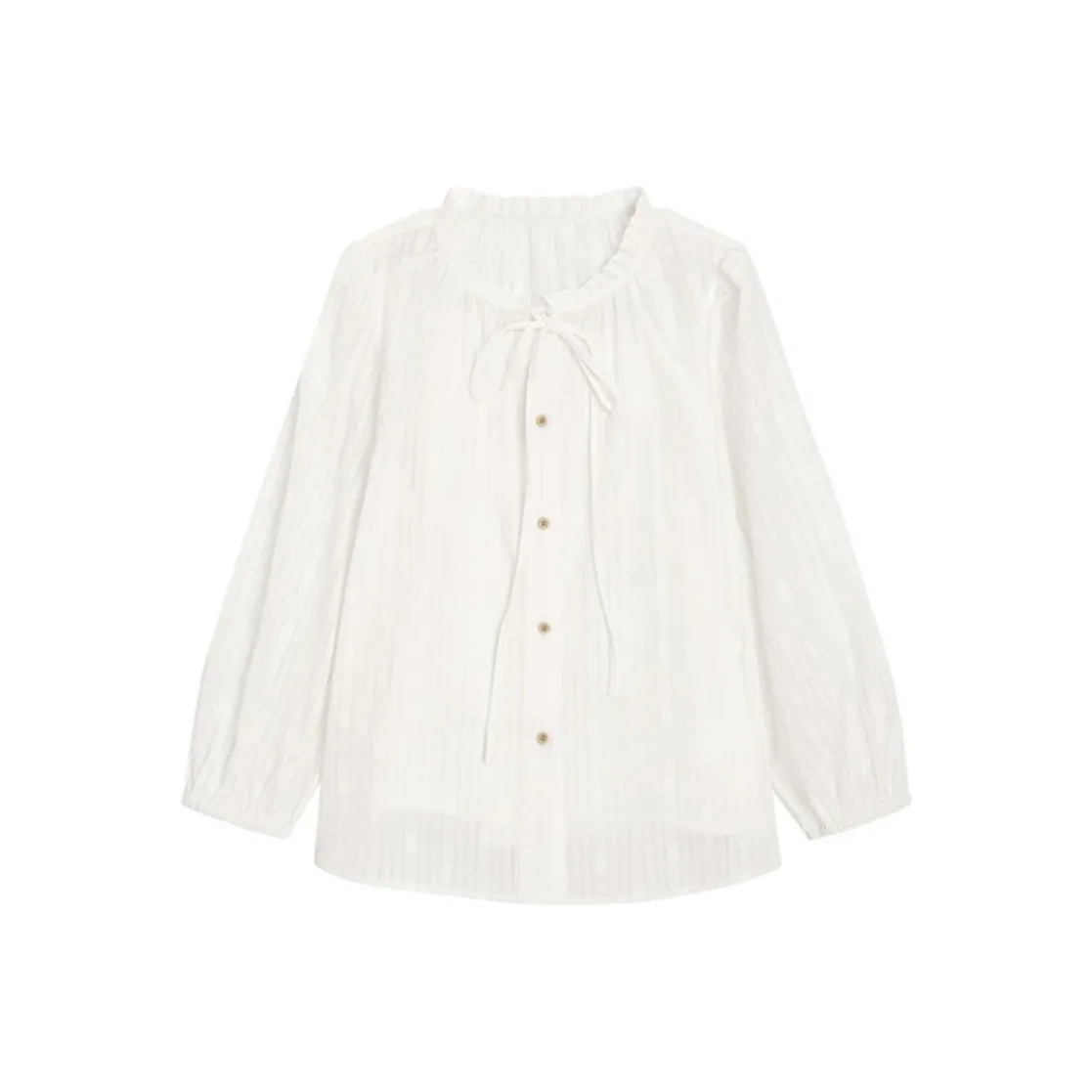 Fragment Long Sleeved Shirt Women's Ivory