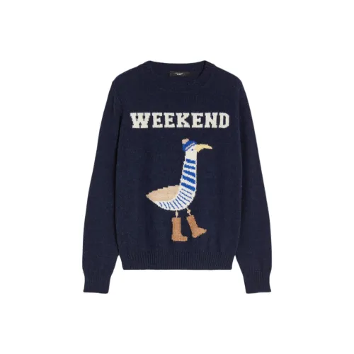 WEEKEND MaxMara Синий Женский Трикотаж