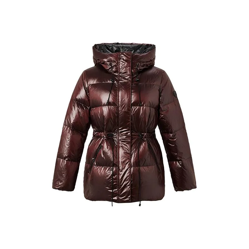 HAZZYS Бургунди Женские Пуховики