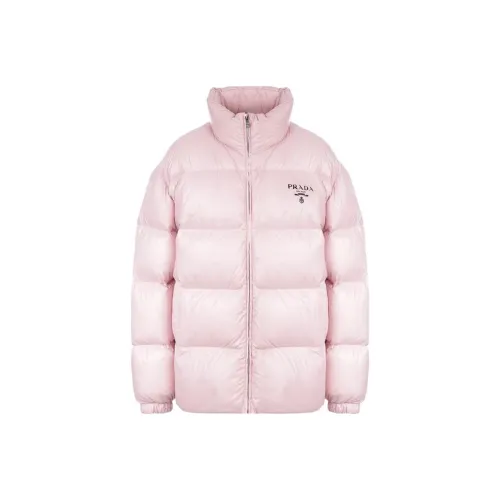 PRADA Розовые Женские Пуховики