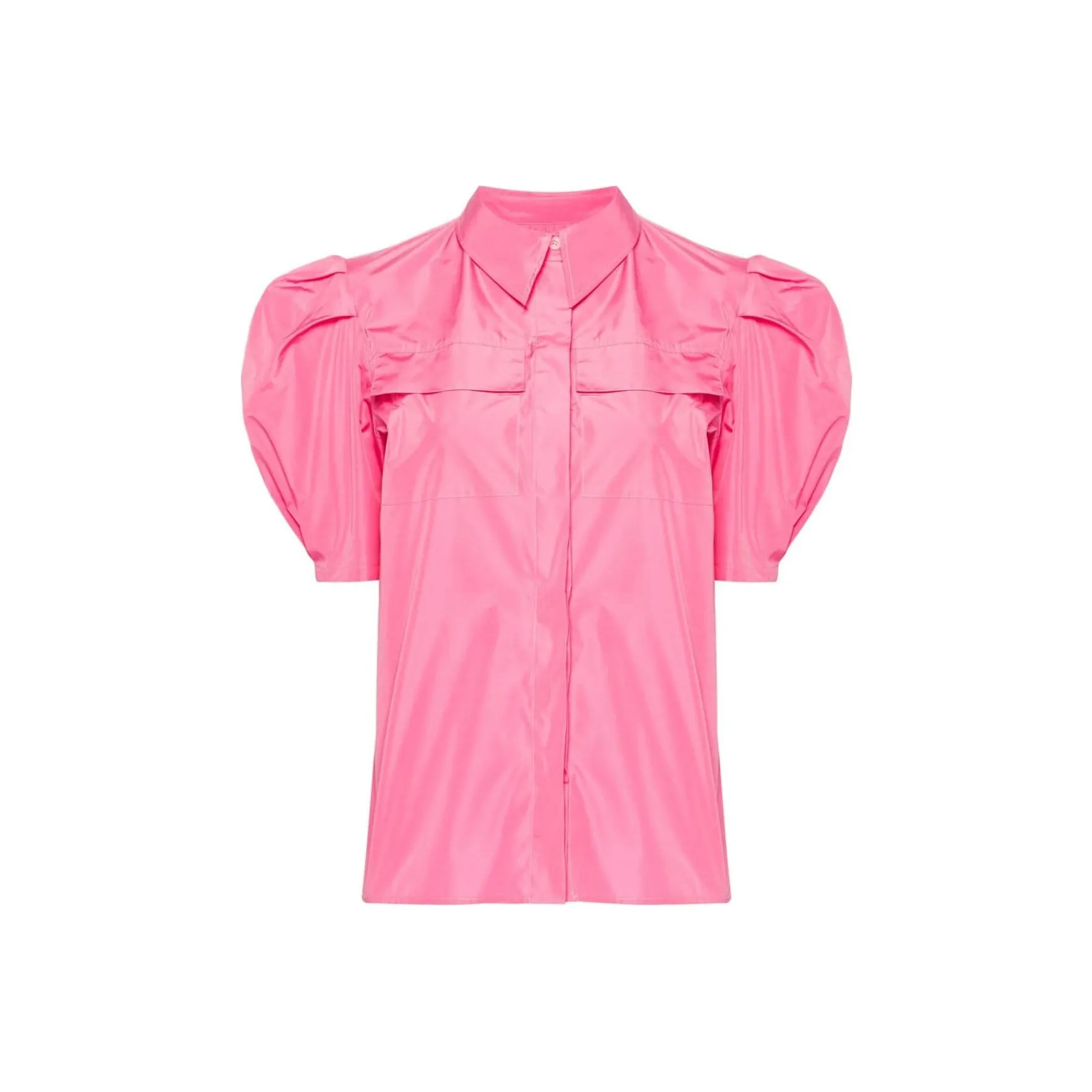 MSGM Персиково-розовые Женские Рубашки