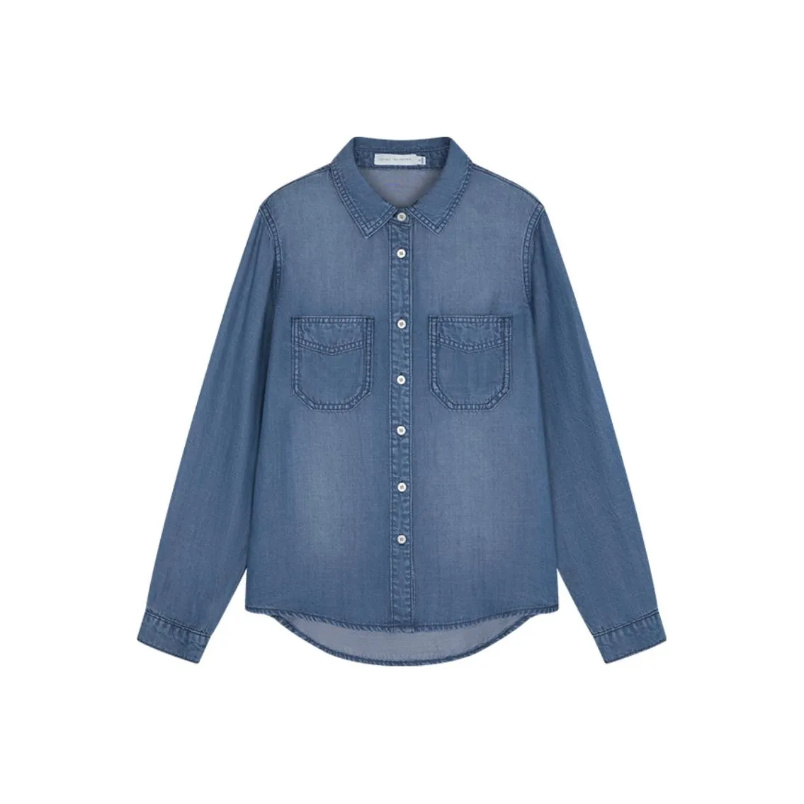 IHIMI Темно-джинсовый синий, женские рубашки