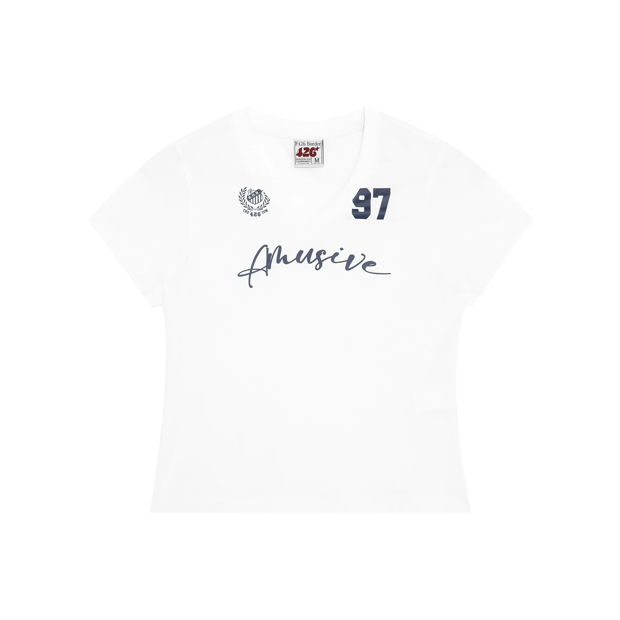 F426 Set in Sleeve T Shirt Women's