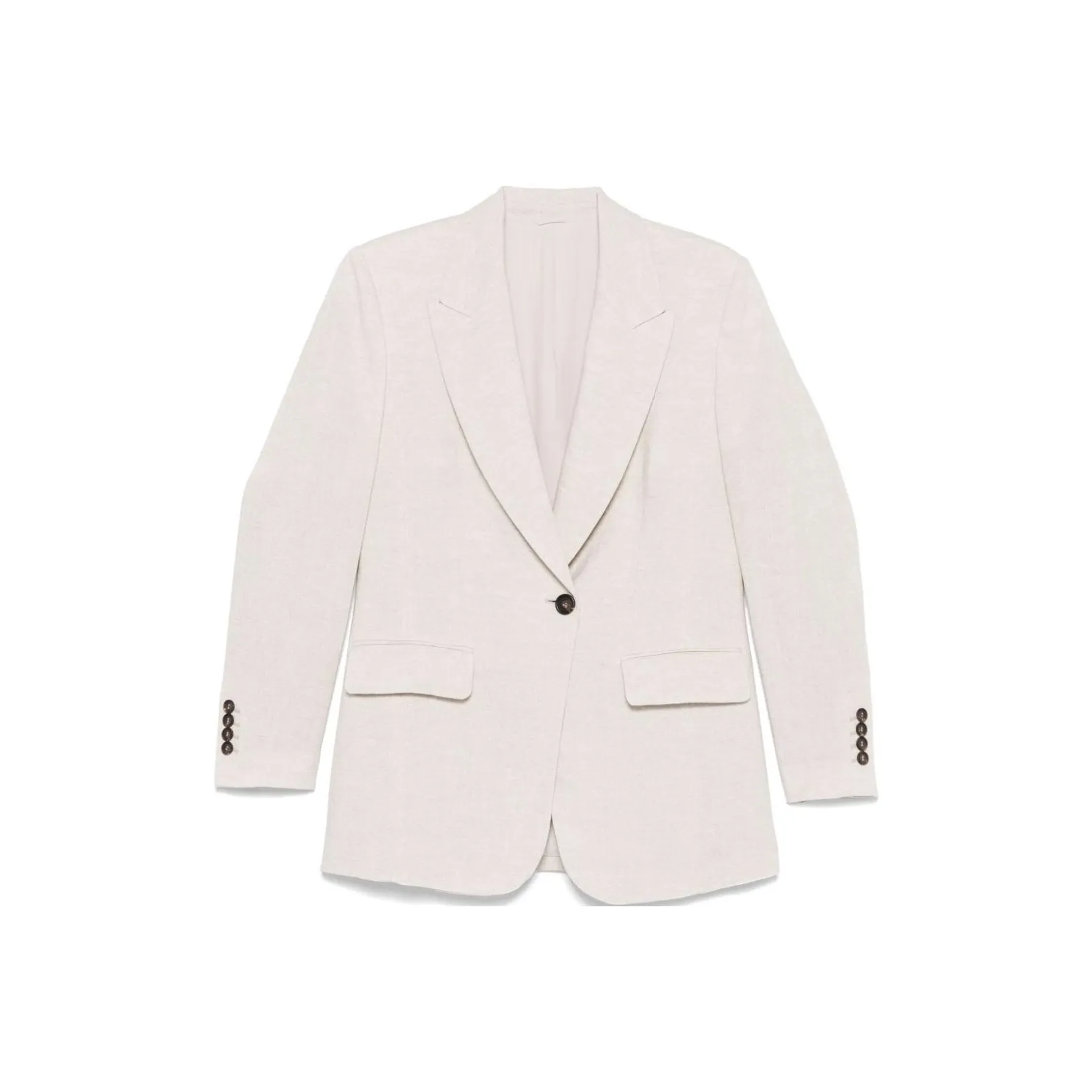 Brunello Cucinelli Lurex Buttoned Blazer
