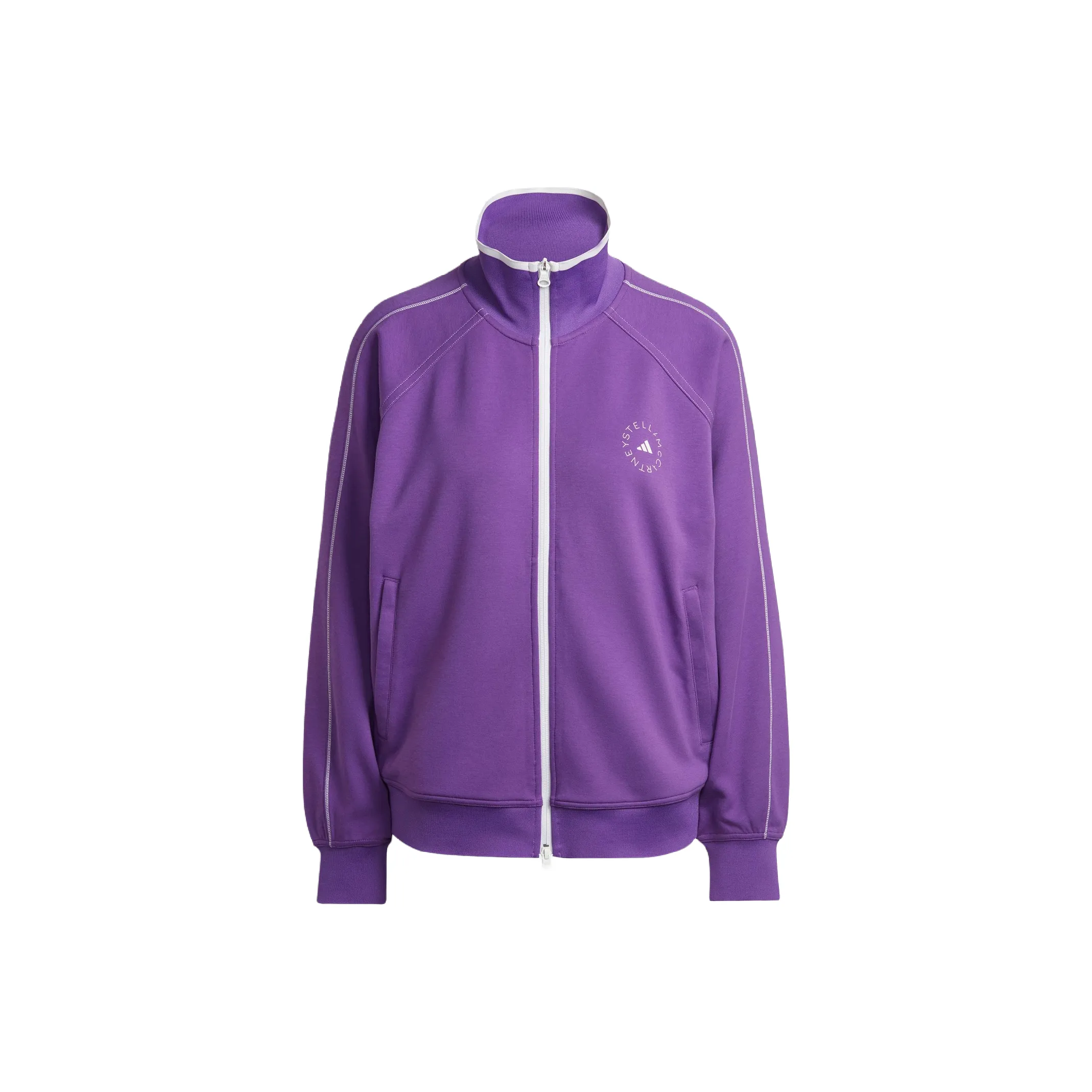 Adidas Stella McCartney Sportswear TRACK TOP Куртка Женская Ярко-фиолетовая