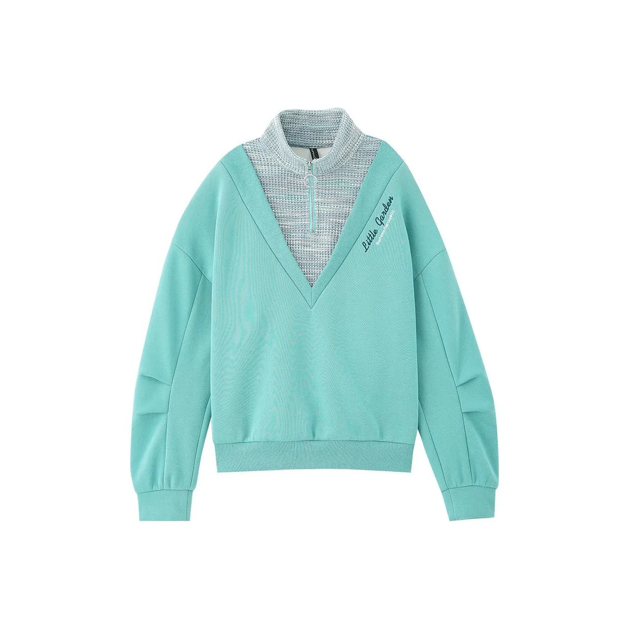 OUNIXUE Бирюзовый Женские Свитшоты