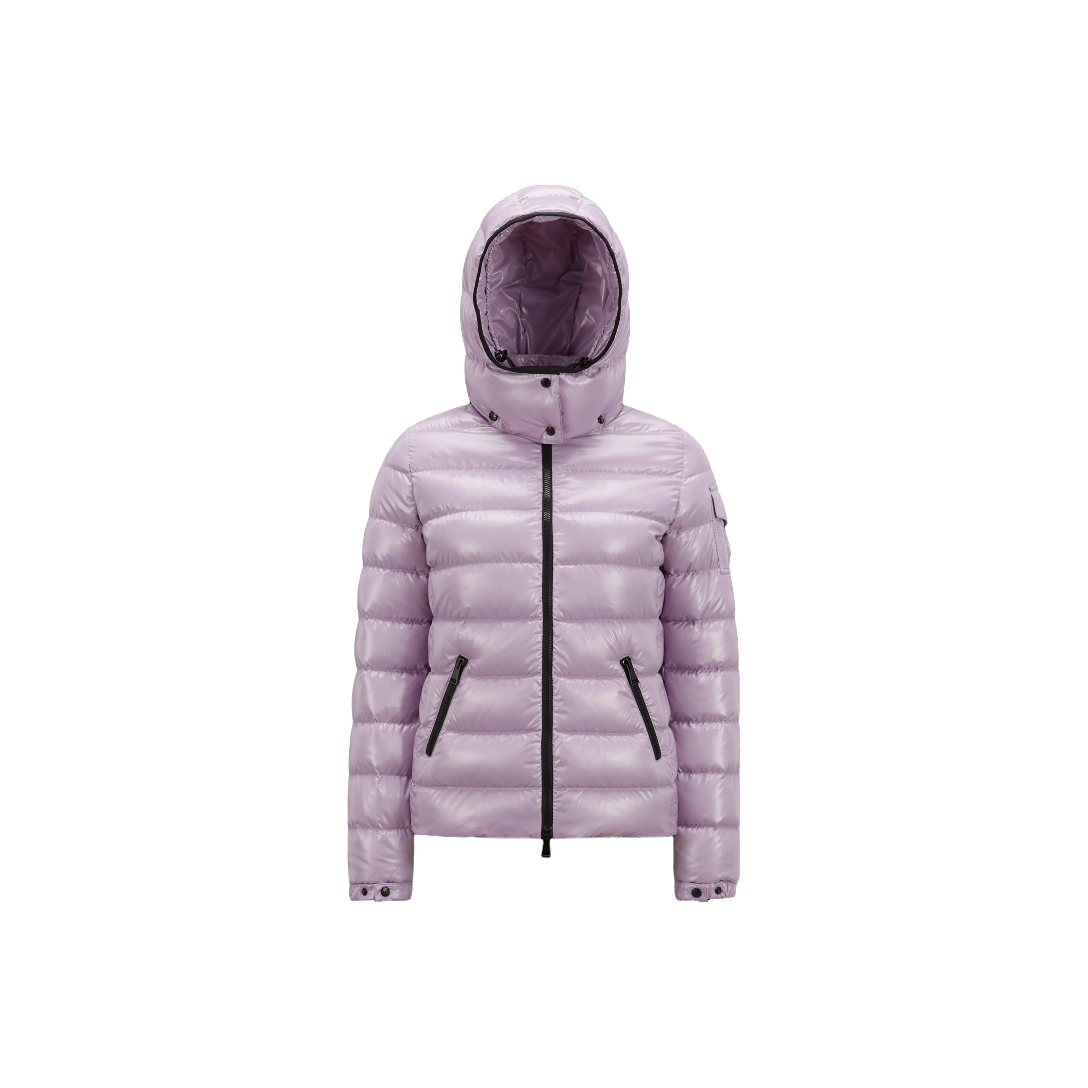Moncler Buddy Series Down Jackets Women's Light Purple