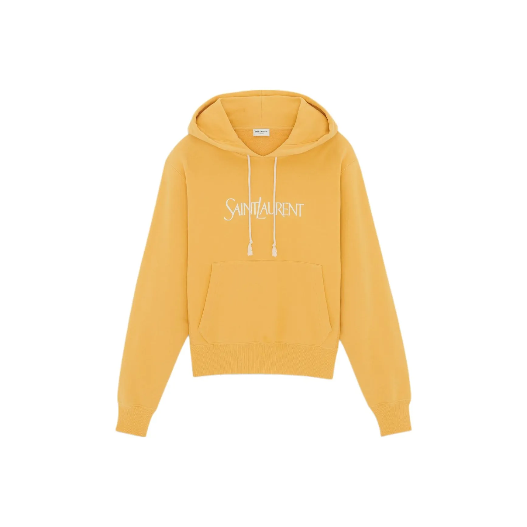 SAINT LAURENT Logo Embroidered Oversized Hoodie