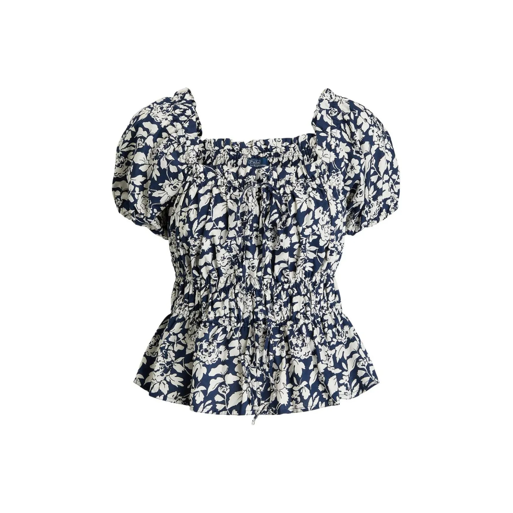 Polo Ralph Lauren Prt 60/1 Cottn PPLN SS Aspn TP SHORT SLEEVE BLOUSE