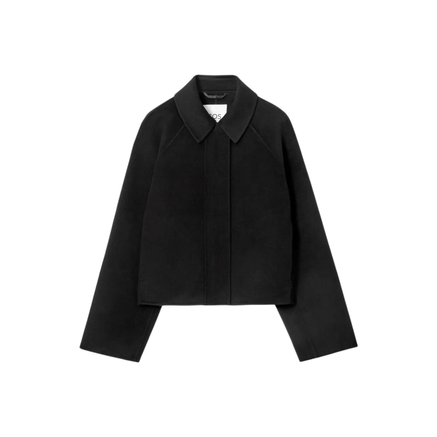 COS Куртки Пальто Женские Черный