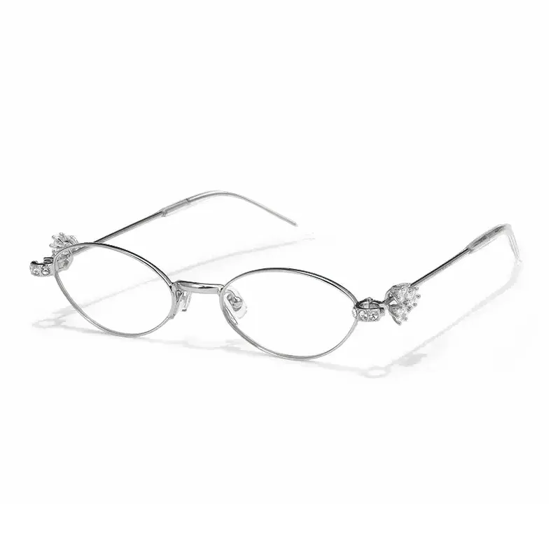 BOELEO Титановый сплав Овал Оправы для очков Женские