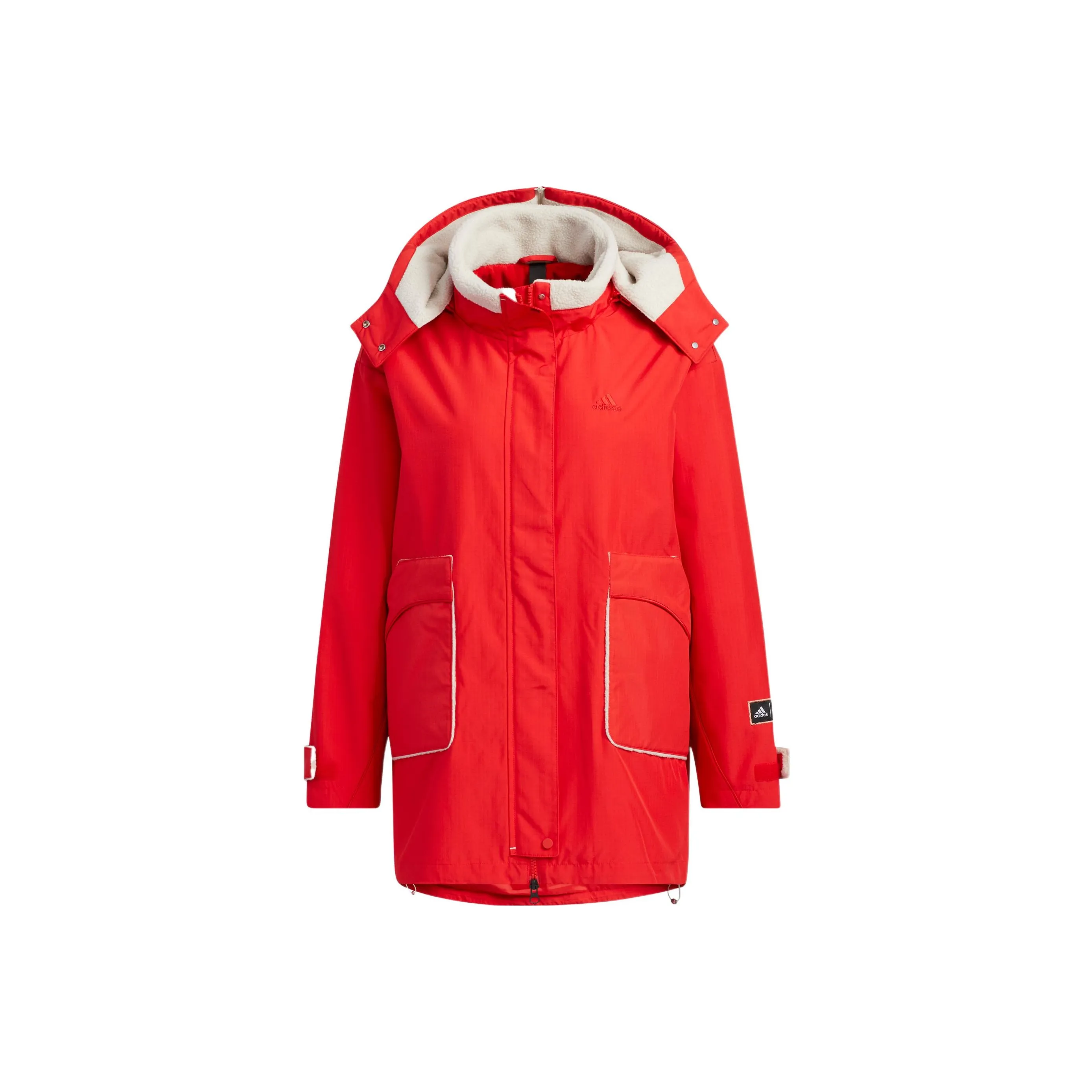 Adidas Куртка Женская Светло-Красная