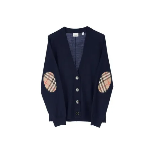 Burberry Морской синий Женские Трикотаж