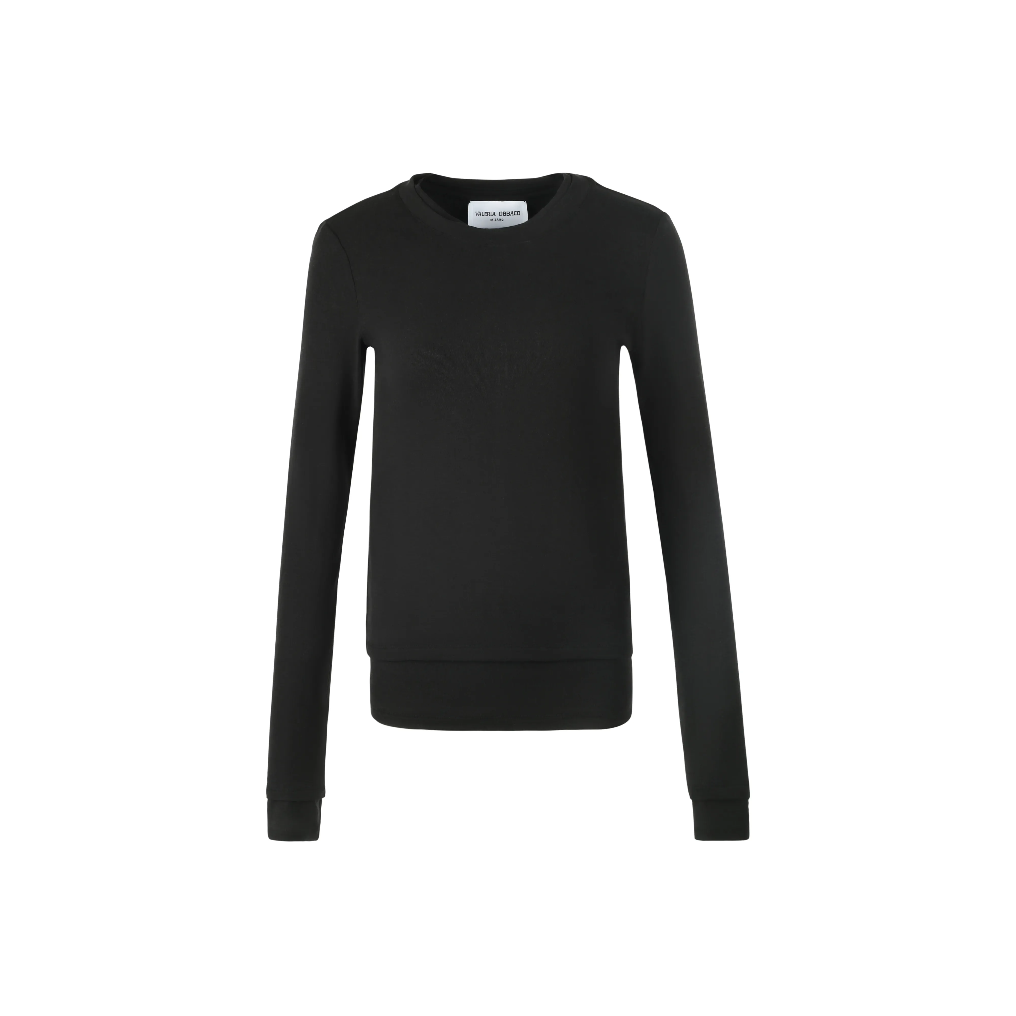 Valeria Obbaco Кашемир Свитер Женский Черный
