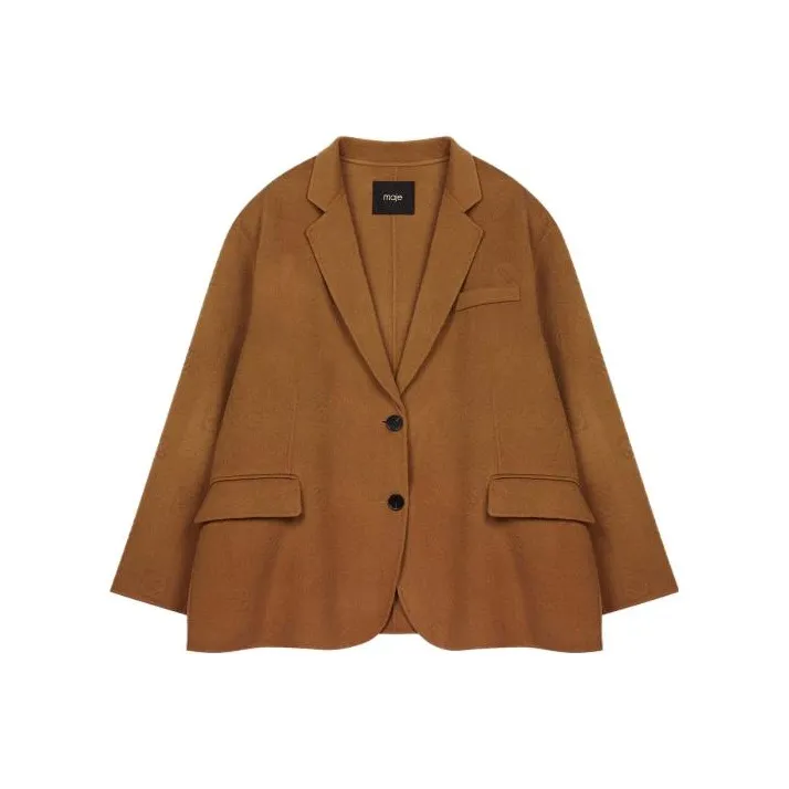 Maje Jackets Women's Tan