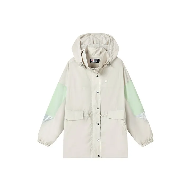 FILA Светлый Бумажный Хаки Женские Куртки