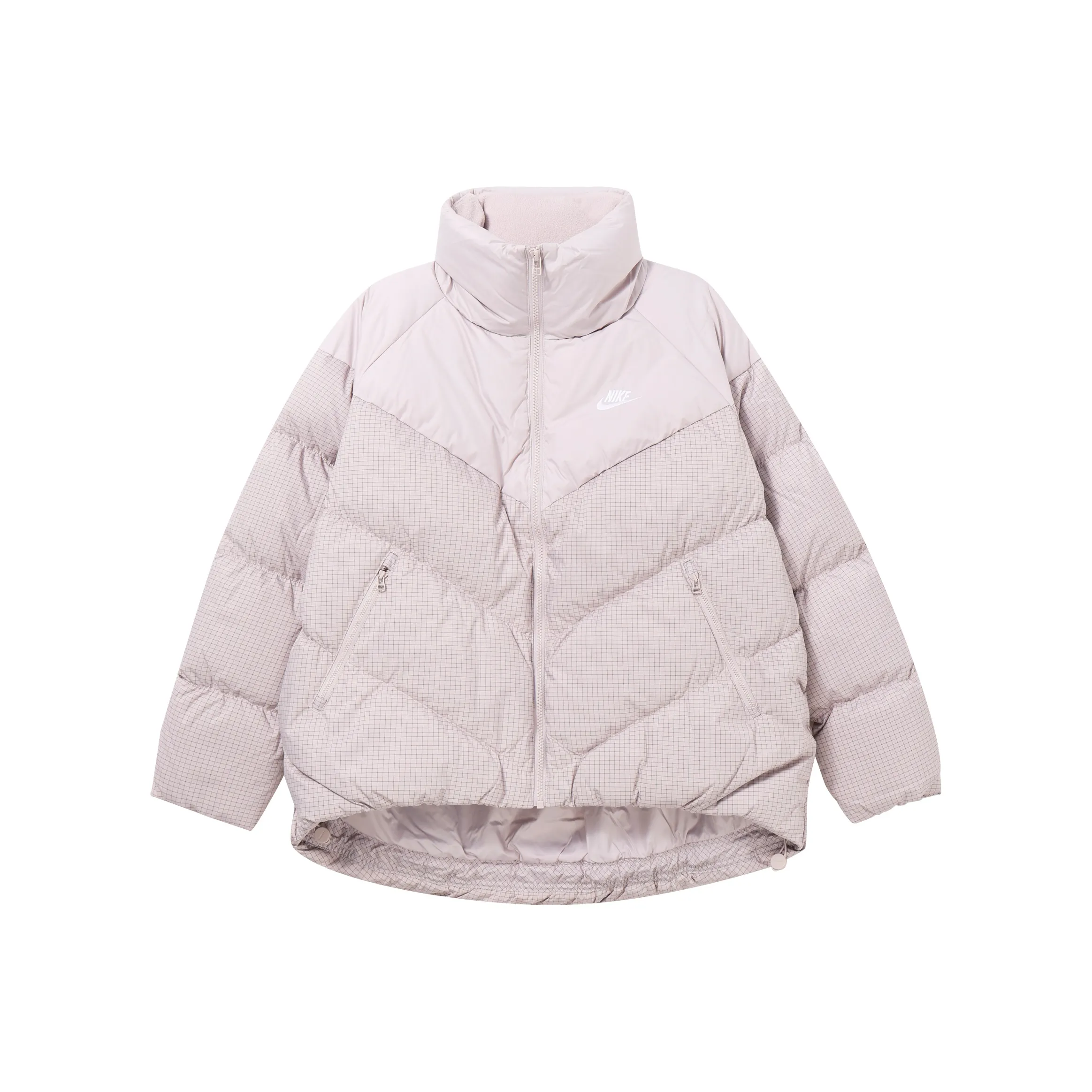 Nike Пуховик Женские Фиолетовый