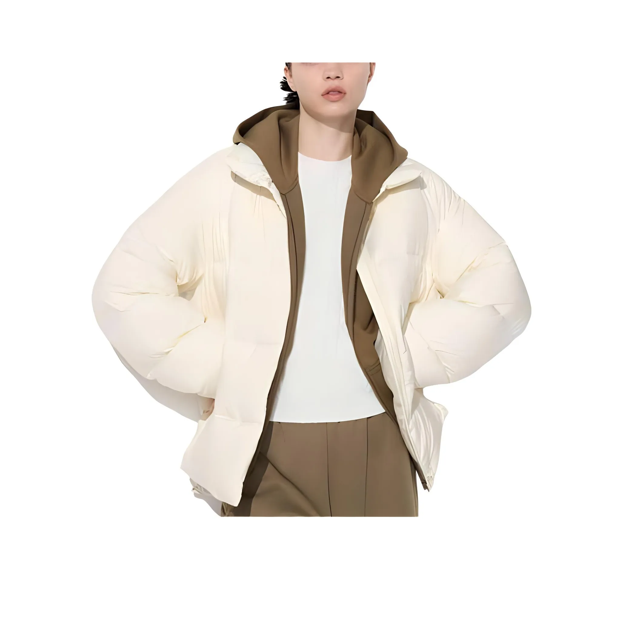 UNIQLO Down Jacket Women's Ivory