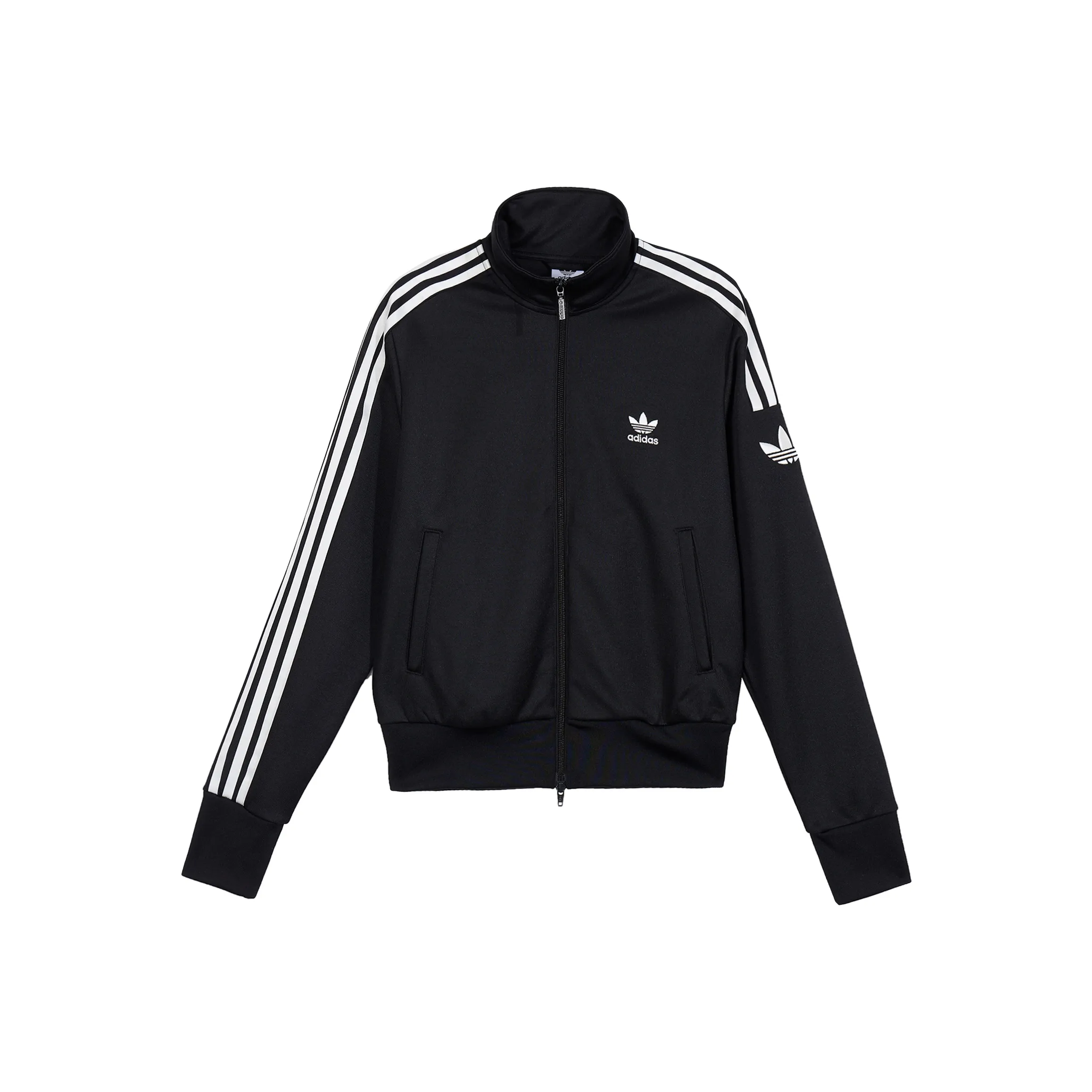 Adidas Originals Classic Three stripe Sportswear Jackets Coats Women's Black