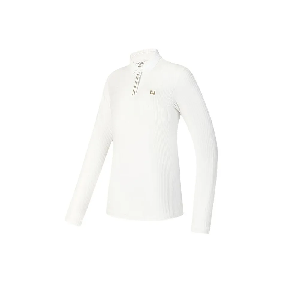 FILA SS25 GOLF Polo Shirt Women's Jade White