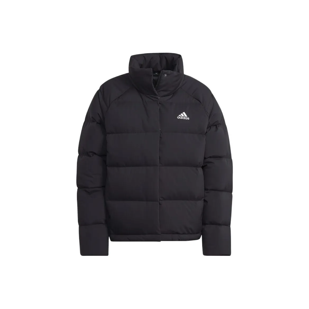 Adidas Пуховик Зимний Женский Черный