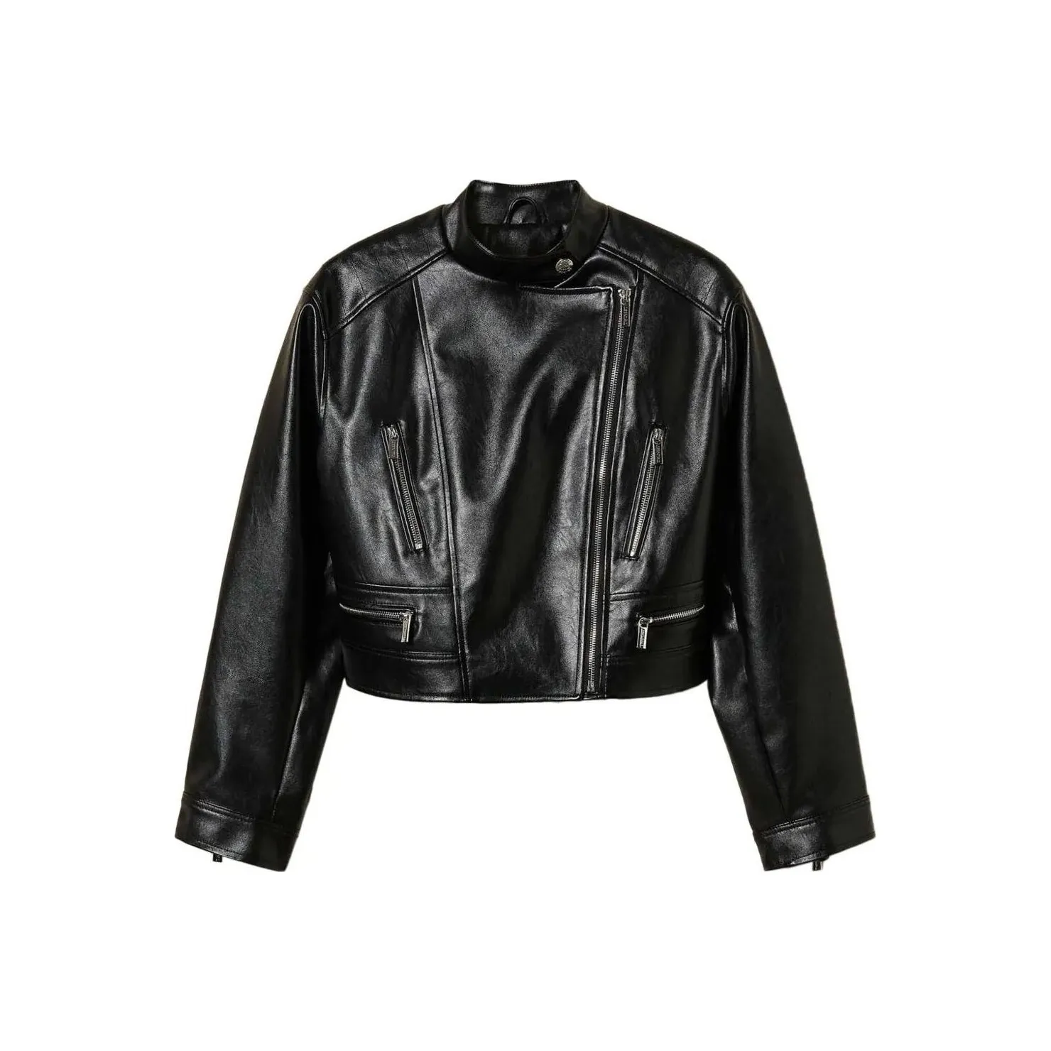 Twinset Faux leather Biker Jacket