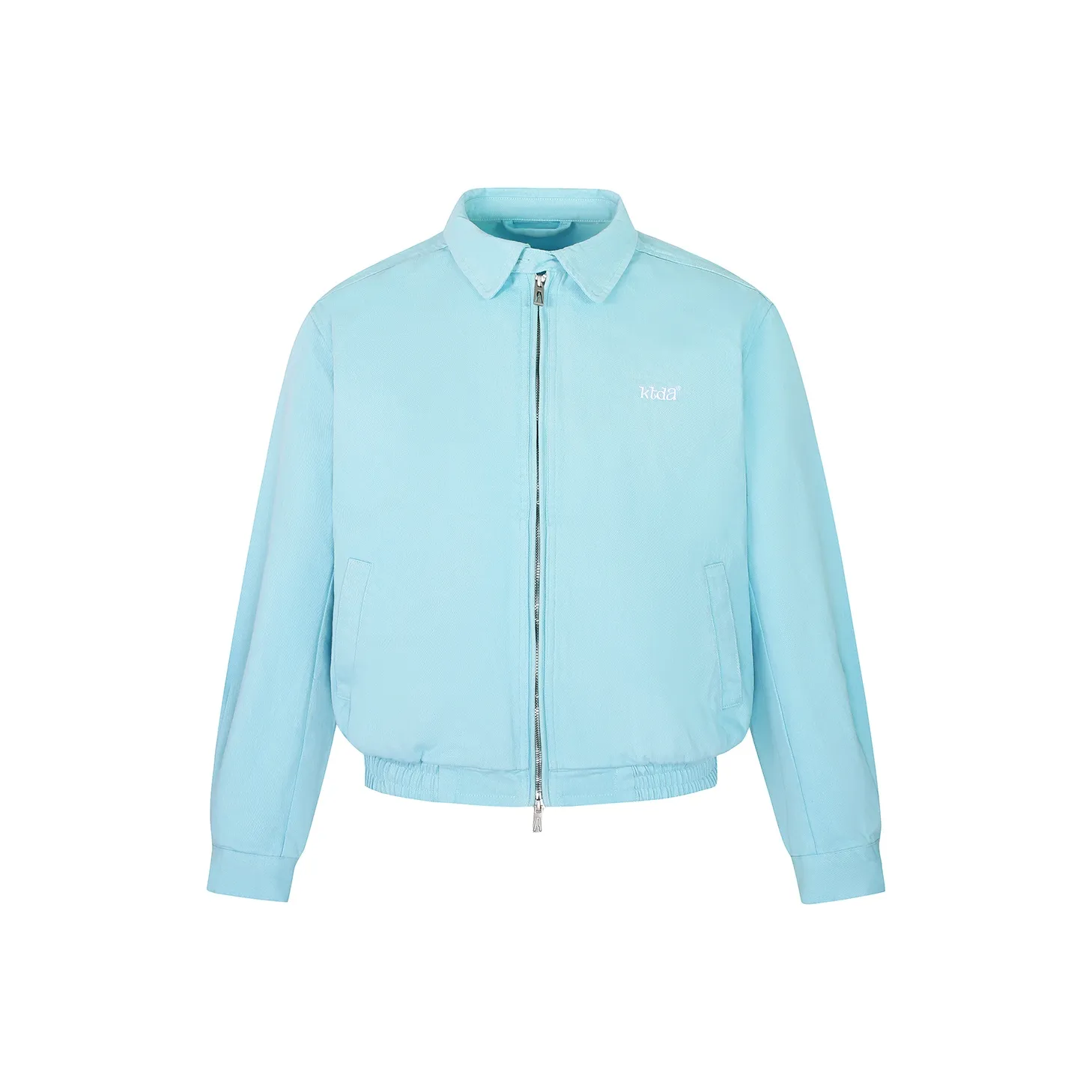KTDA Casual Long Sleeved Jacket Women's Blue