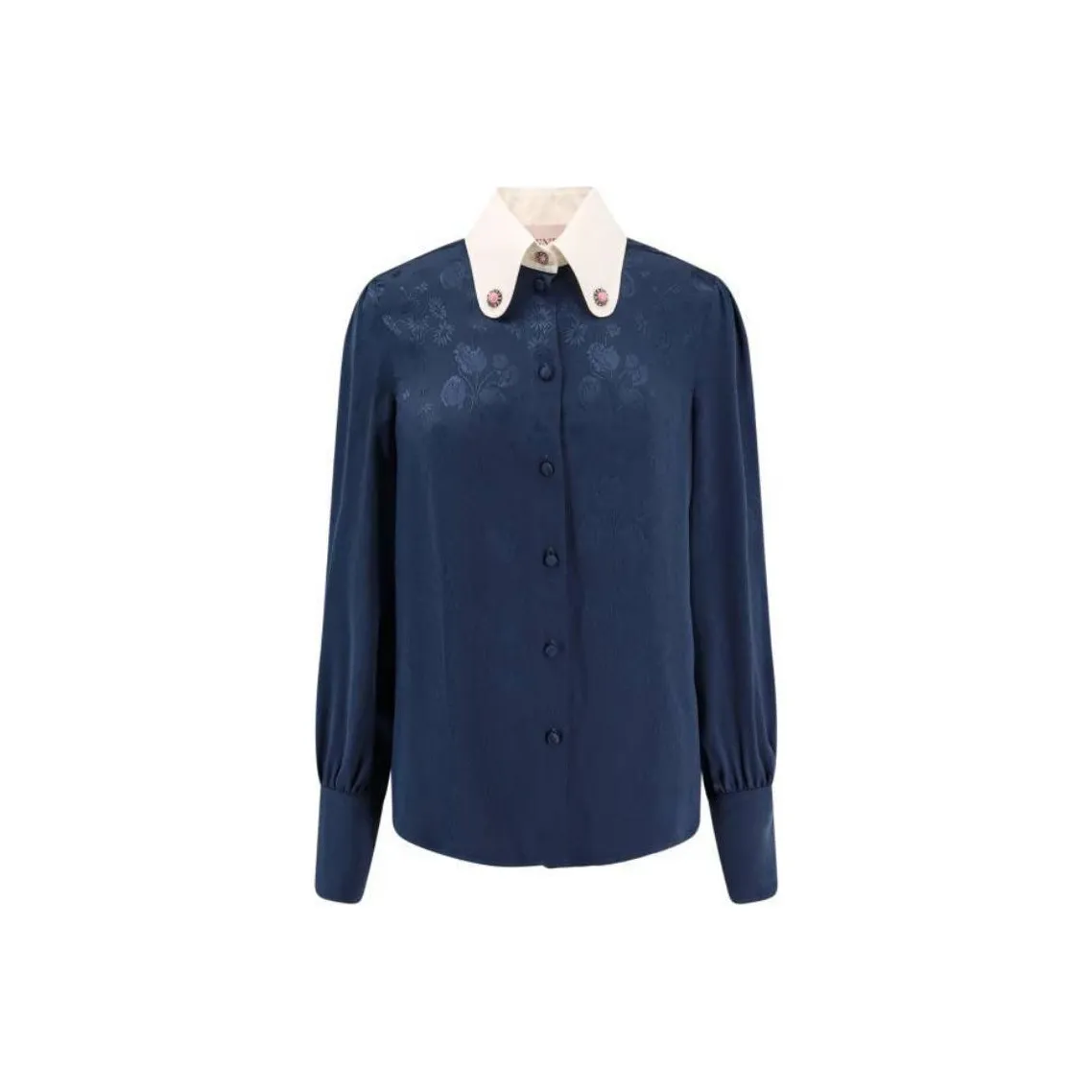Valentino Floral Patterned Button Up Top