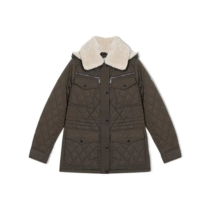 MICHAEL KORS Jackets boyfriend Women's Olive Green