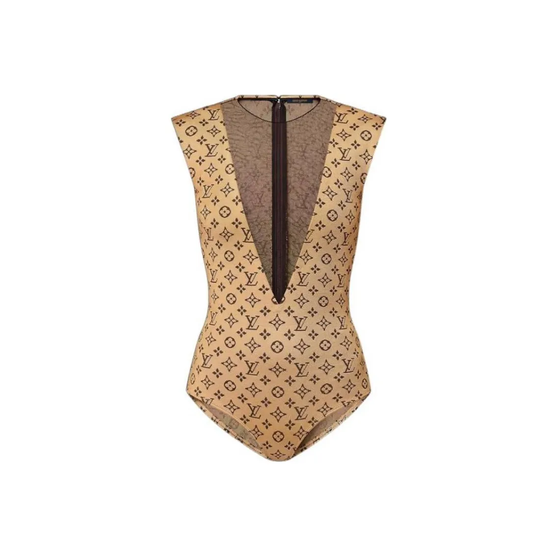 LOUIS VUITTON Bodysuits Women's Camel