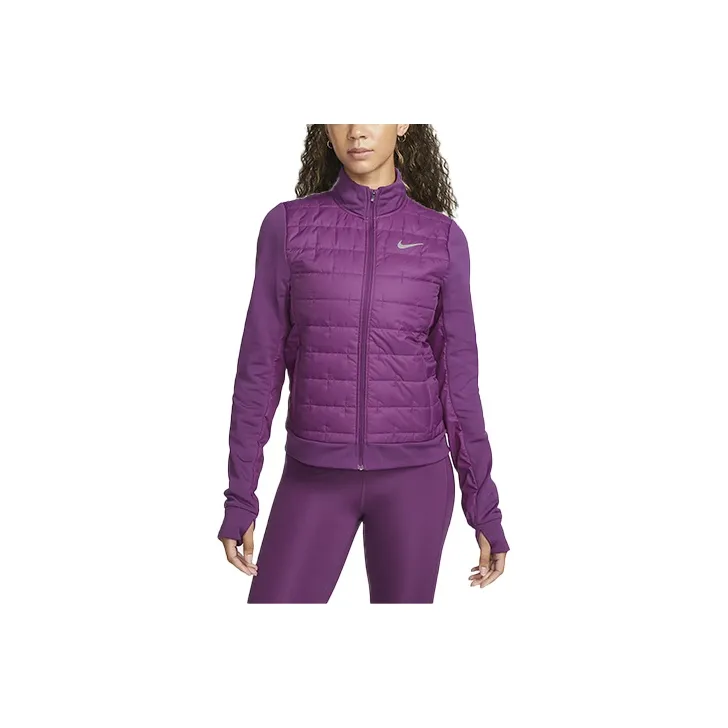 Nike Therma Форма Куртки Пальто Женские Фиолетовый
