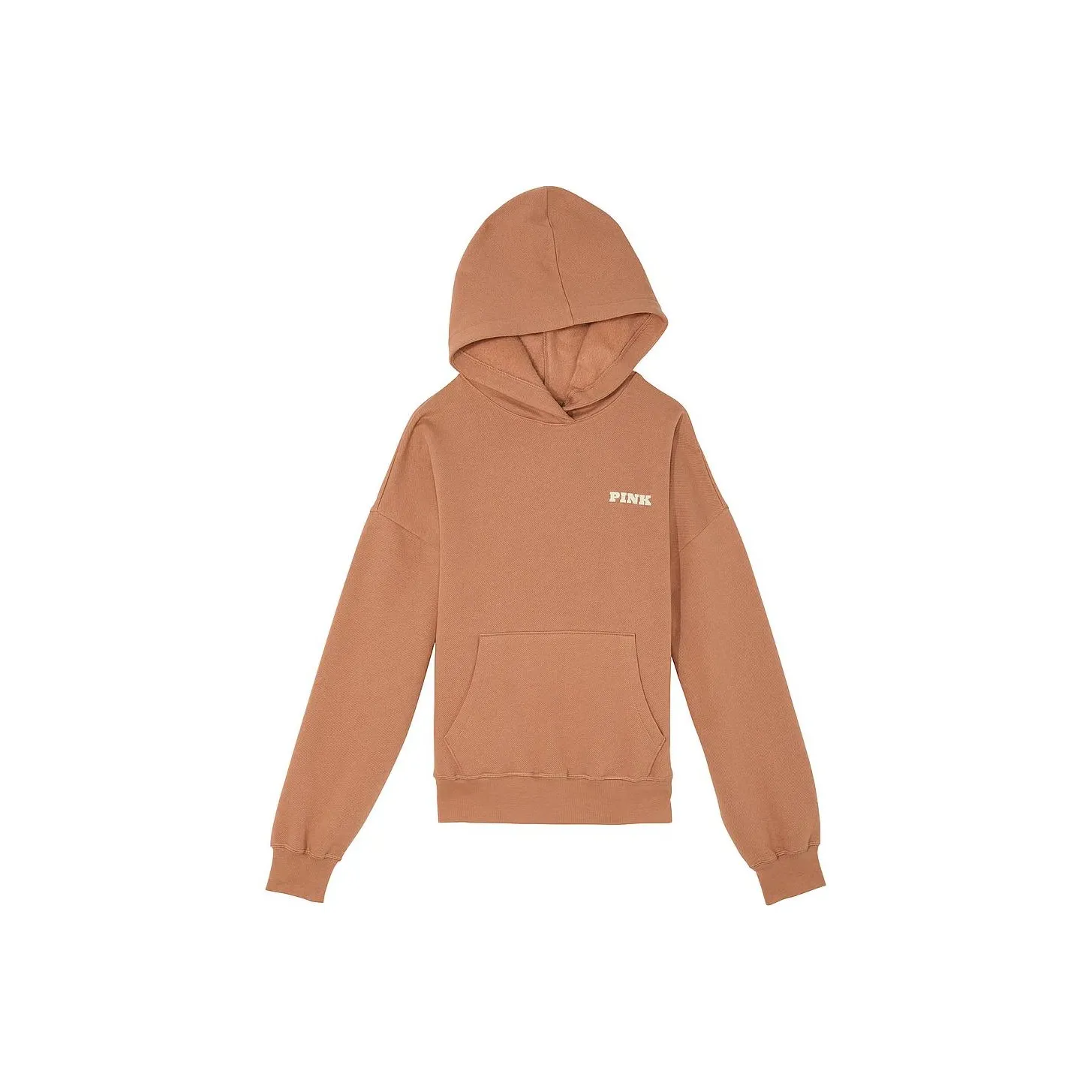 Victoria's Secret PINK Ivy Fleece Campus Hoodie/Toffee Sweatshirt Women's Toffee
