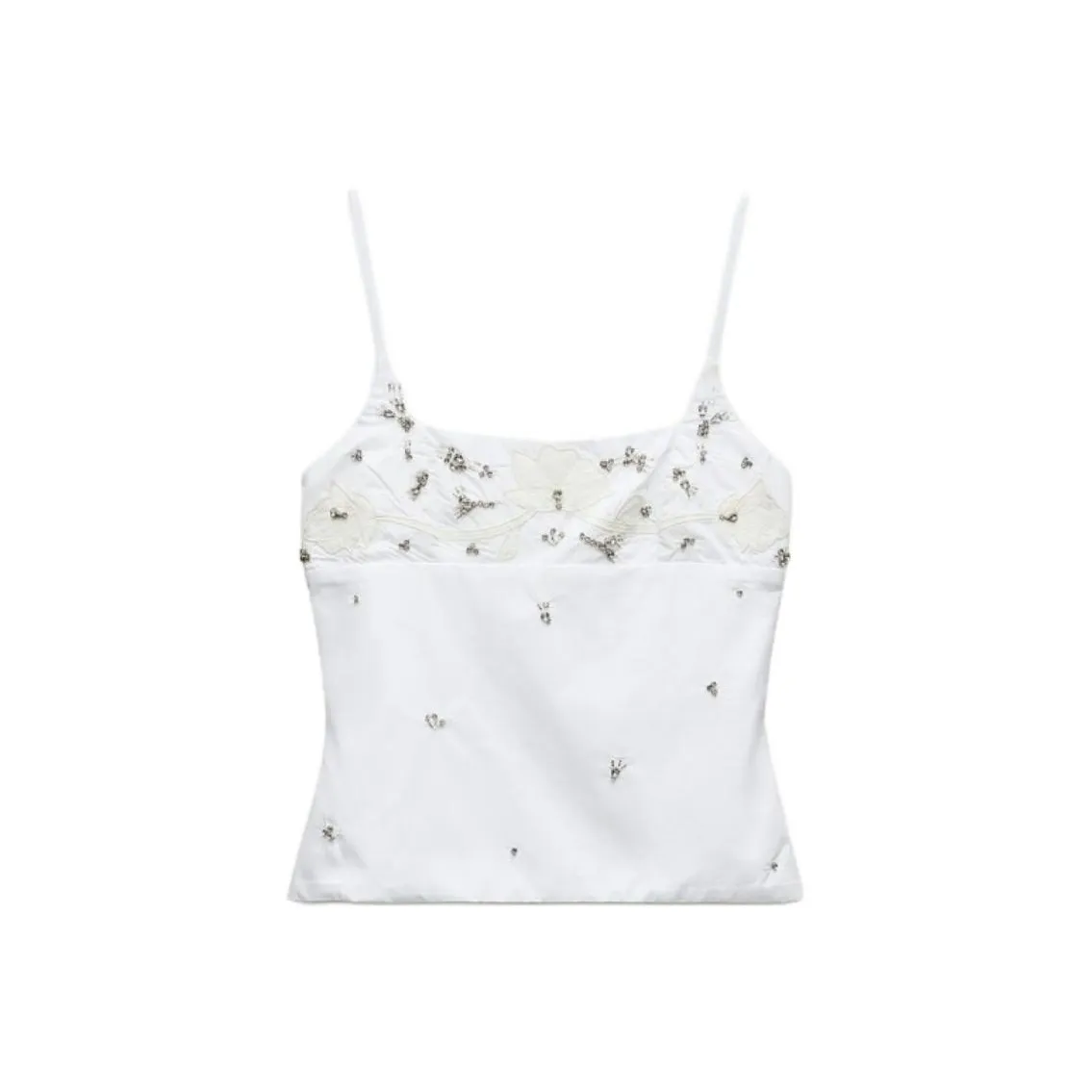 ZARA Trf Camisole Women's White