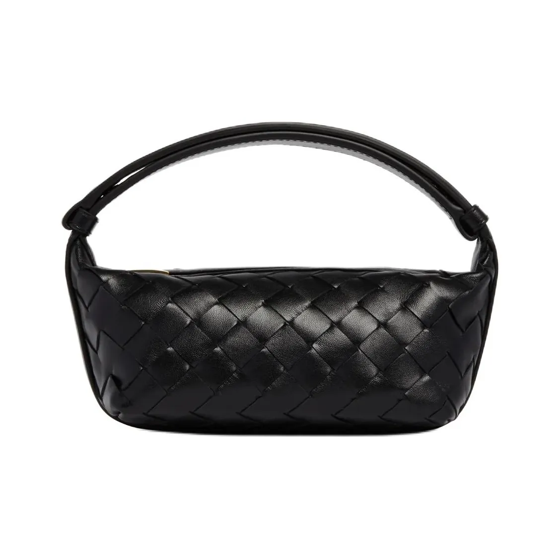 Bottega Veneta Wallace Leather Handbag Women's Black