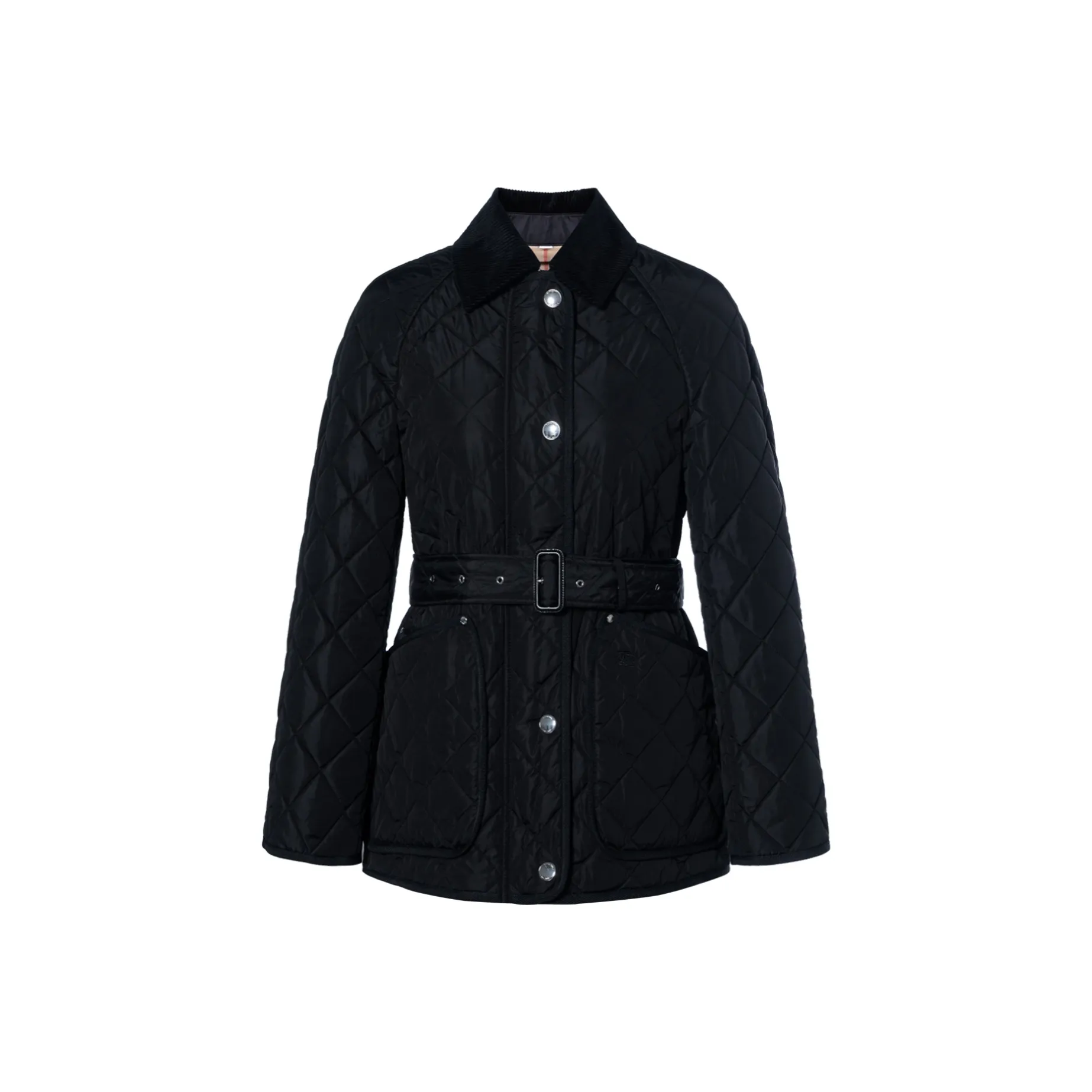 Burberry EKD embroidered Diamond quilted Jacket