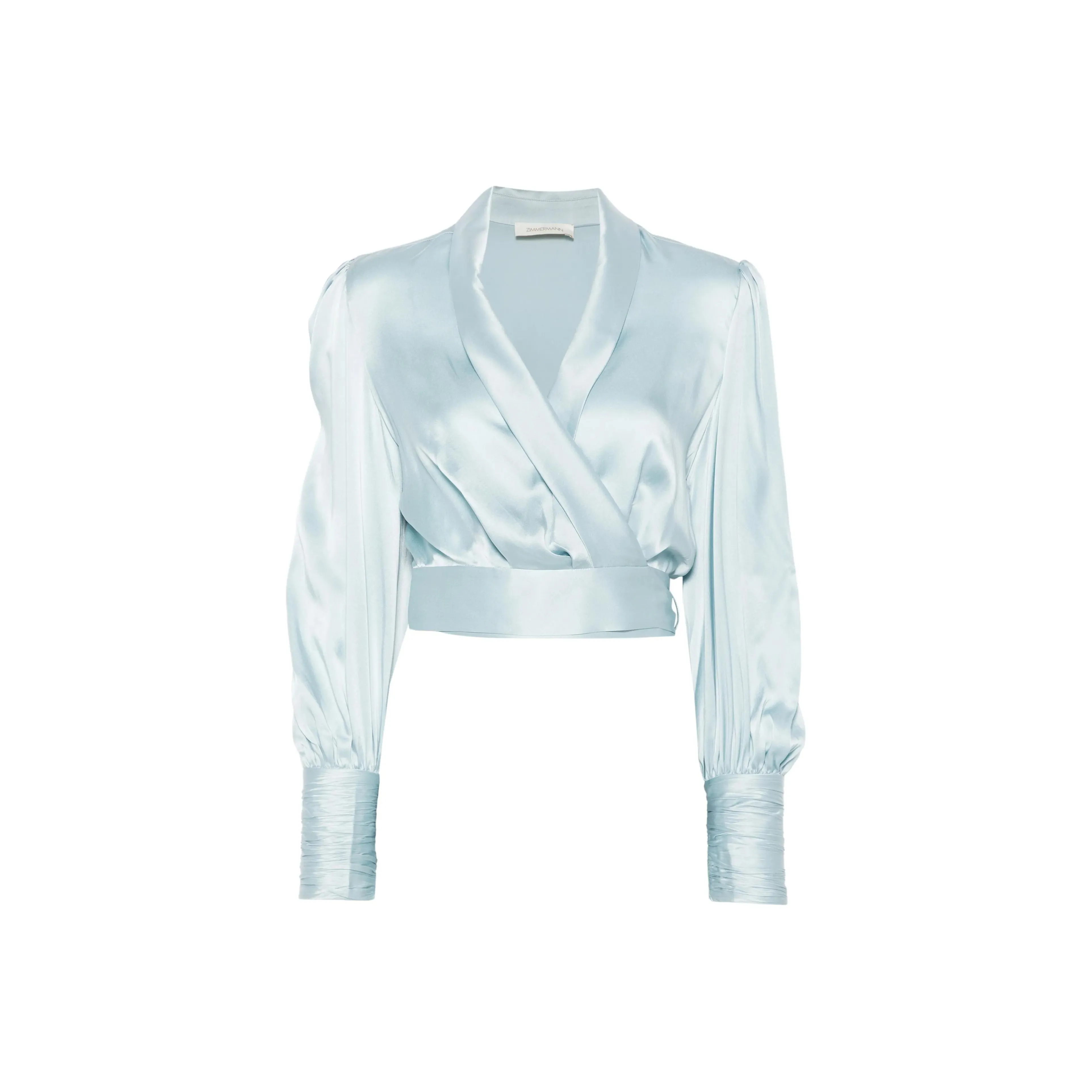 Zimmermann Silk Wrap Top